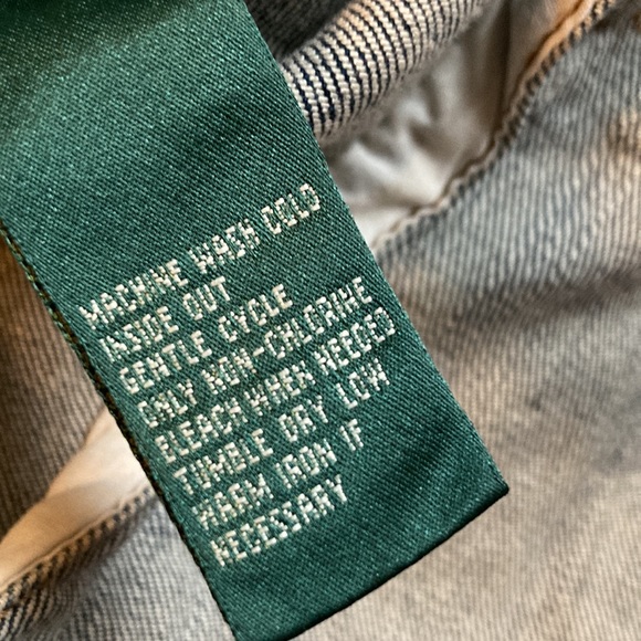🛍️ [handed down] Ralph Lauren | Fitted Denim Jacket small petite - Picture 8 of 12